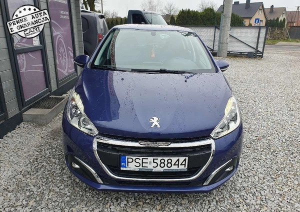 Peugeot 208 cena 28900 przebieg: 156000, rok produkcji 2015 z Raciąż małe 407